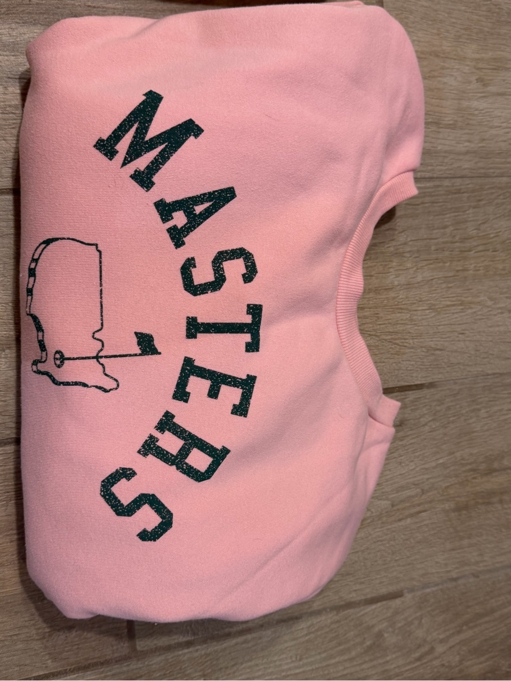 Genuine Masters Golf Sweatshirts Pink and Yellow available - Picture 4 of 7